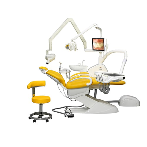 یونیت صندلی دندانپزشکی شیک طب مدل SC100 تابلت شیلنگ از پایین