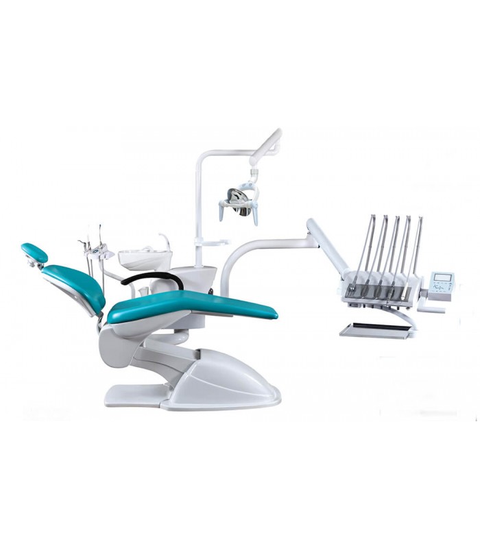 یونیت صندلی دندانپزشکی شیک طب مدل SC100 تابلت شیلنگ از بالا